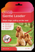 Beaphar Gentle Leader - Повод срещу дърпане за кучета от средни породи, червен 1
